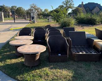 More outdoor furniture 