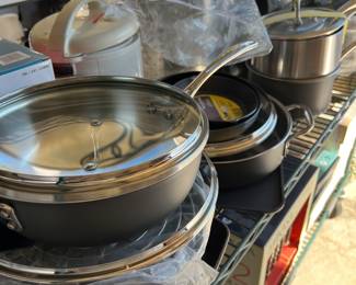 Great pots and pans - new Calphalon, Scan Pan, Green Pans, Lodge