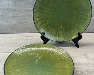 BALI BY MEDARD DE NOBLAT SERVICE CHARGER PLATES