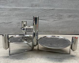 GEORG JENSEN TUNES CANDLE HOLDER CENTERPIECE