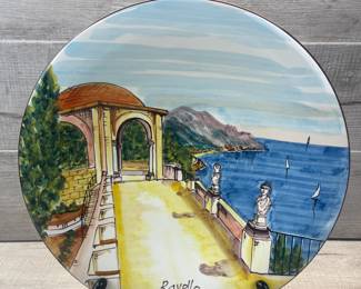 COSMOLENA ITALIZN CERAMIC PLATTER RAVELLO