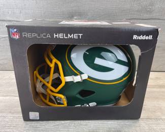 AUTOGRAPHED! GREEN BAY PACKERS DAVANTE ADAMS RIDDELL REPLICA HELMET NFL