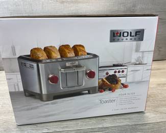 WOLF GOURMET FOUR SLICE TOASTER