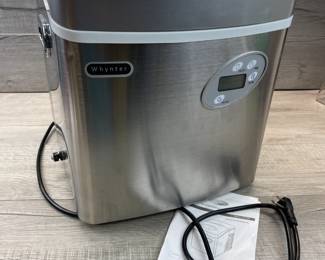 WHYNTER PORTABLE ICE MAKER 49 LB CAPACITY