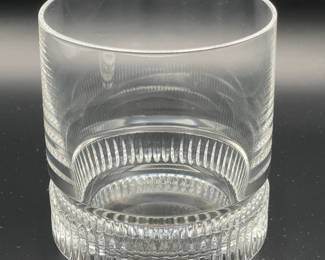 RALPH LAUREN CRYSTAL DOUBLE OLD FASHIONED GLASS