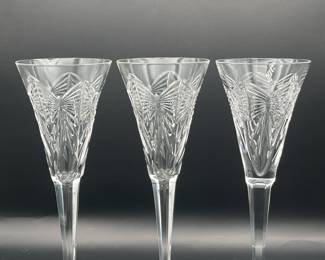 WATERFORD CRYSTAL FLUTED CHAMPAGNE MILLENNIUM