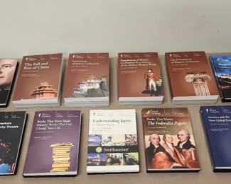The Great Courses Wondrium Book and DVDs