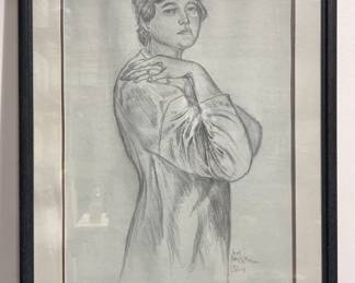 Sketch Signed Adam Narcross 13 Dec. For Bonny
