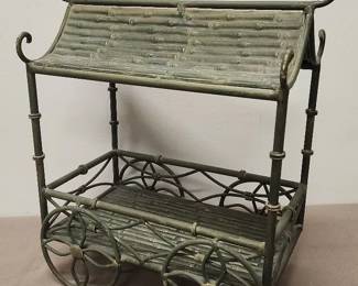 Decorative Small Metal Garden Cart