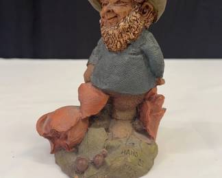 Retired Vintage 1983 Gnome By Tom Clark Hans signed