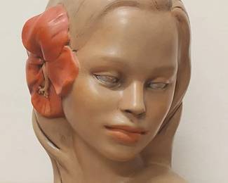 Girls Head Decor