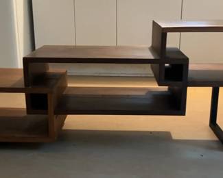 MCM Wood TV Stand Entertainment Center