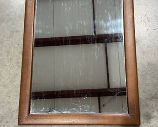Woodframed Rectangular Mirror