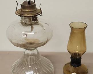 Oil Lamp Lot 