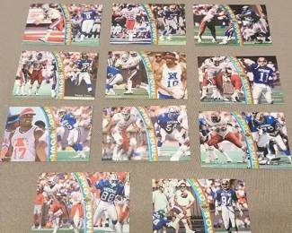 Football Trading Card Lot 