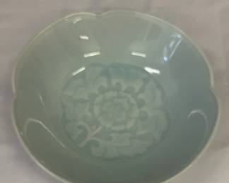 Vintage Asian Celadon Bowl