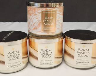 Warm Vanilla Sugar Candles
