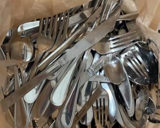 Mystery Lot of Utensils Forks, Spoons  More