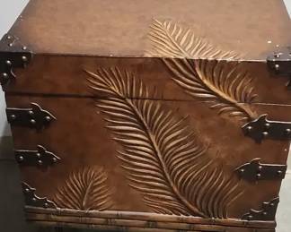 Bassett Furniture Standing Wooden Chest