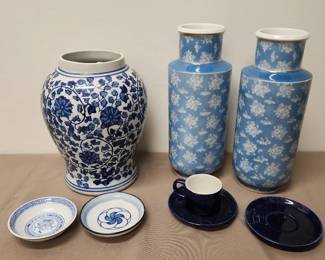 Blue Decor Lot 