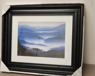  Elise Ohrend Blue Landscape Painting