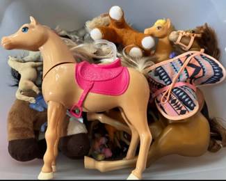 Huge Lot Of Horses