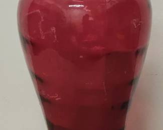 Red Ecoglass Vase
