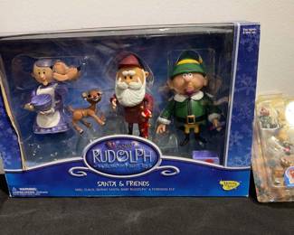 Rudolph Christmas Toys Ornament Set