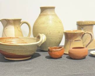 Beautiful Pottery in Neutral Colors