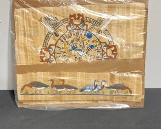Egyptian Papyrus Paper 1 Zodiac  1 Geese