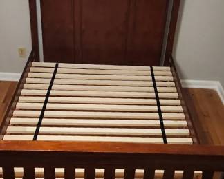 Fullsize Mid Century Wooden Bedframe