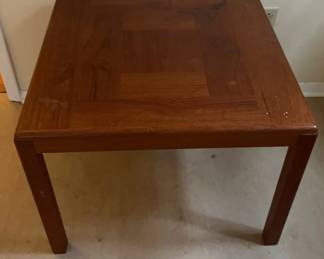 Veile Square Wood Side Table