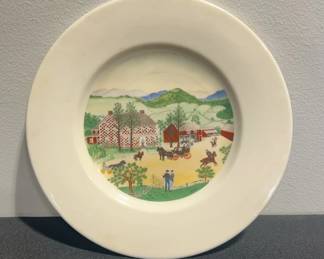 Plate The Old Checkered Home Centennial Edition