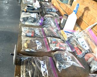 TOOLS BAGGED.