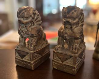 Peking Lion pair- 7”