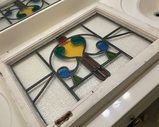 Stained glass pane