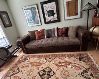 Stickley Leather Sofa