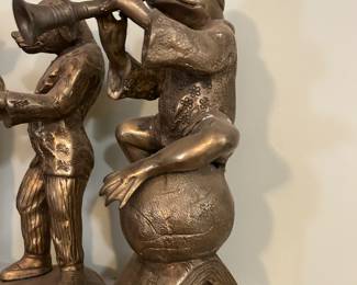 Sarreid LTD solid Brass figurines 