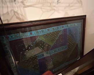Framed textile 