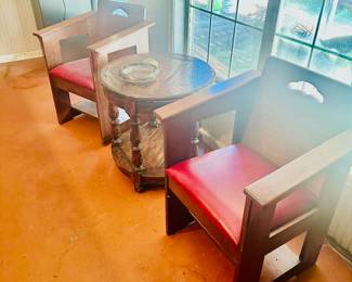 Stickley Mission Oak chairs 