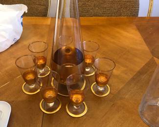 Vintage Decanter Set