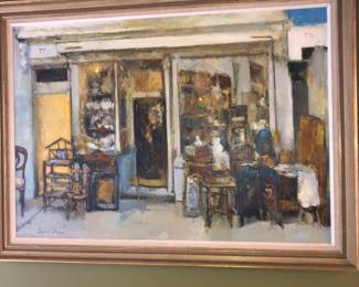 Original Painting 1977 from London