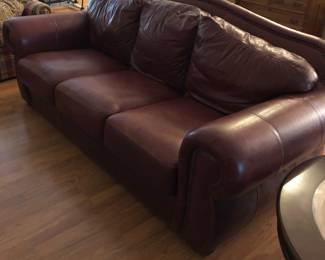 Haverty’s Leather Sofa