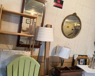 lamps and mirrors