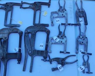 Scissors clamps