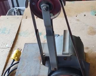 Vintage Montgomery Ward Abrasive belt sander