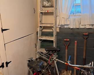 Three ladders 
