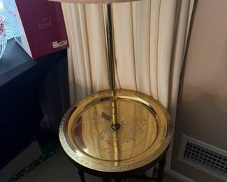 Brass floor lamp 