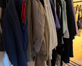 Clothes men’s and women’s and even vintage ones 