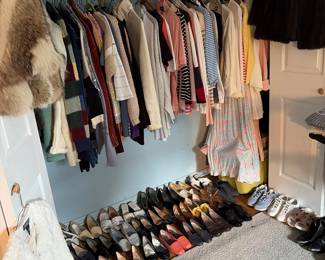 Ladies shoes and clothes 